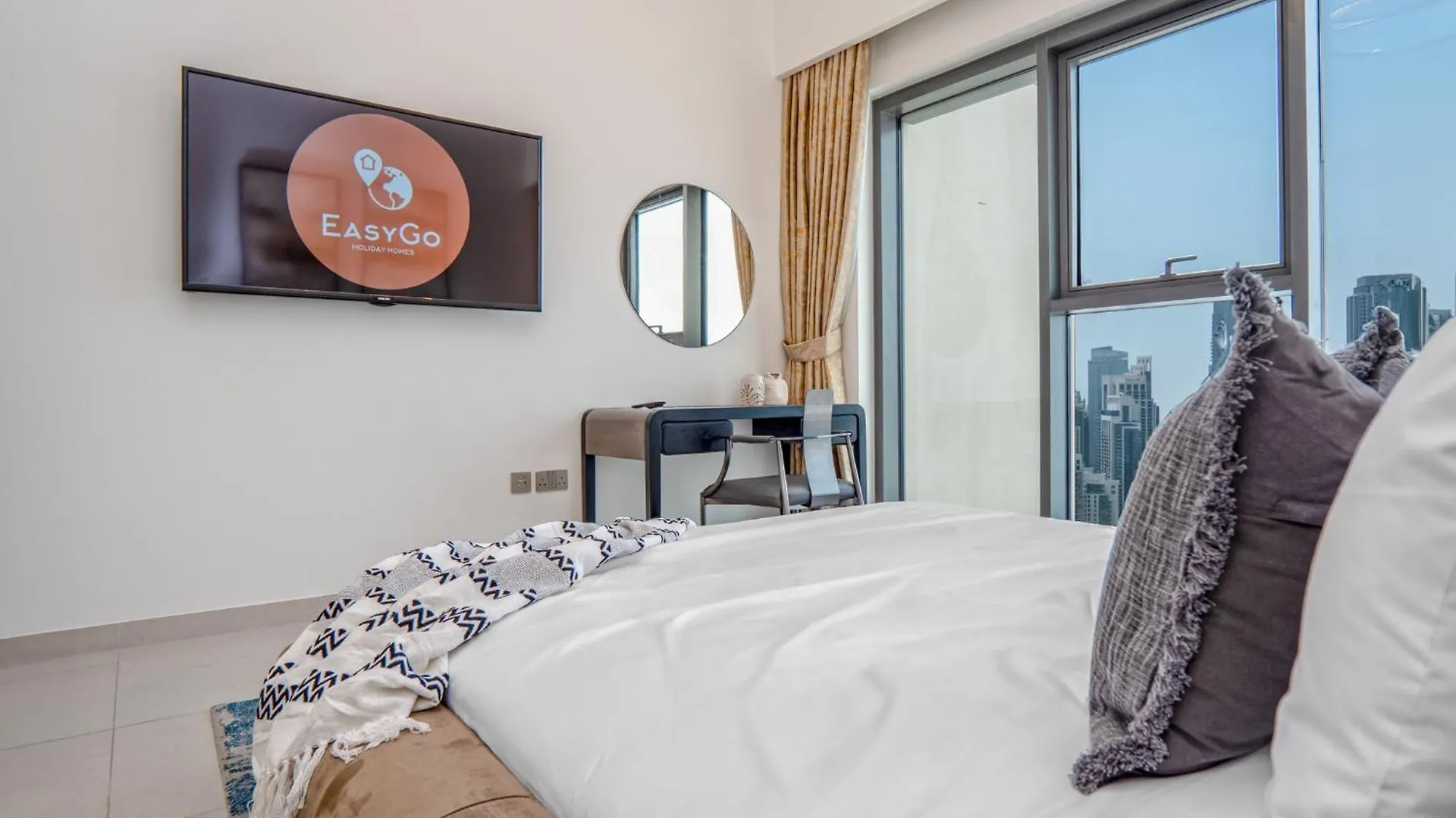 Easygo - 3Br & Maid With Full Burj Khalifa And Fountain View Burj Royale Dw Apartment Dubai